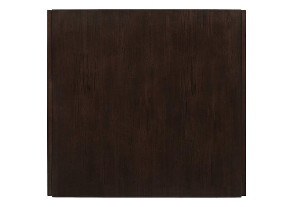 190821 Kelso Rectangular 52-inch Extension Dining Table Cappuccino