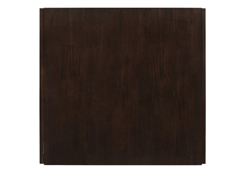 190821 Kelso Rectangular 52-inch Extension Dining Table Cappuccino