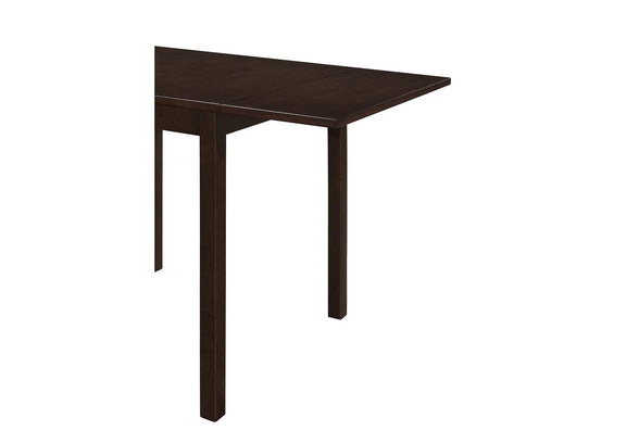 190821 Kelso Rectangular 52-inch Extension Dining Table Cappuccino
