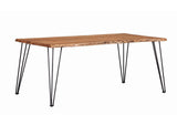 Sherman 71-inch Live Edge Dining Table Natural Acacia