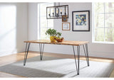 190911 Sherman 71-inch Live Edge Dining Table Natural Acacia