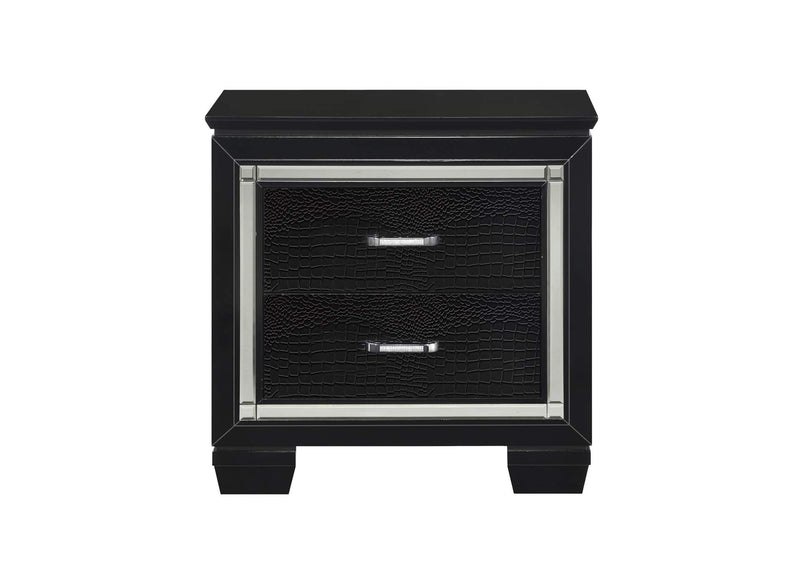 1916BK-4 Allura Night Stand, LED Lighting