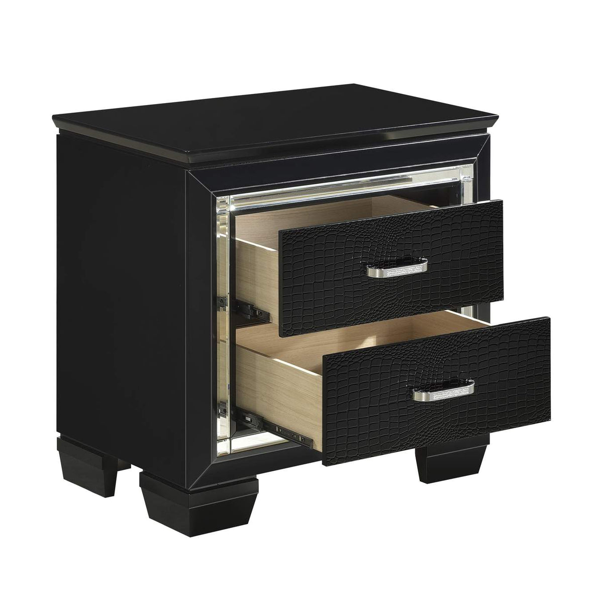 1916BK-4 Allura Night Stand, LED Lighting