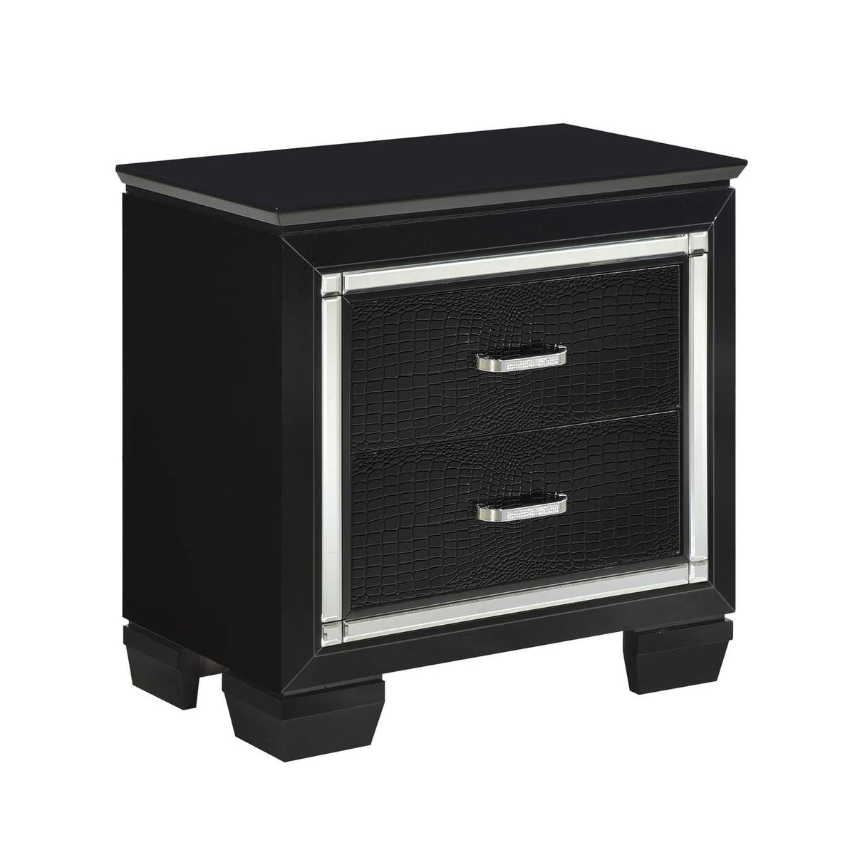 1916BK-4 Allura Night Stand, LED Lighting