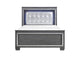 1916KGY-1EKKIT Allura Eastern King Bed, LED Lighting