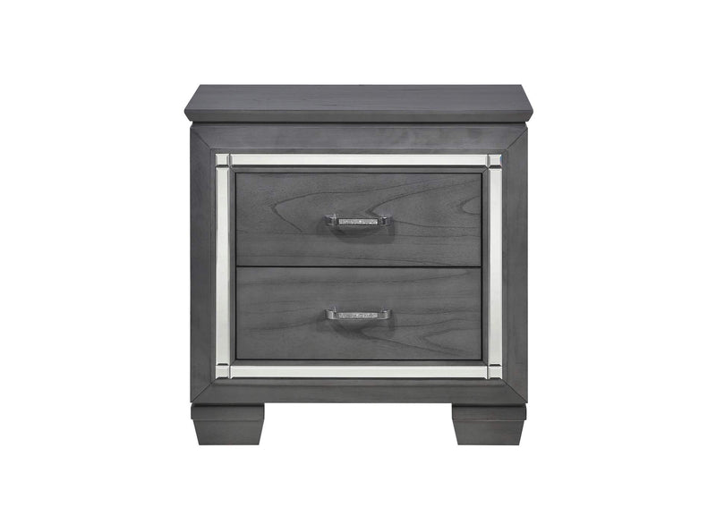 1916GY-4 Allura Night Stand, LED Lighting