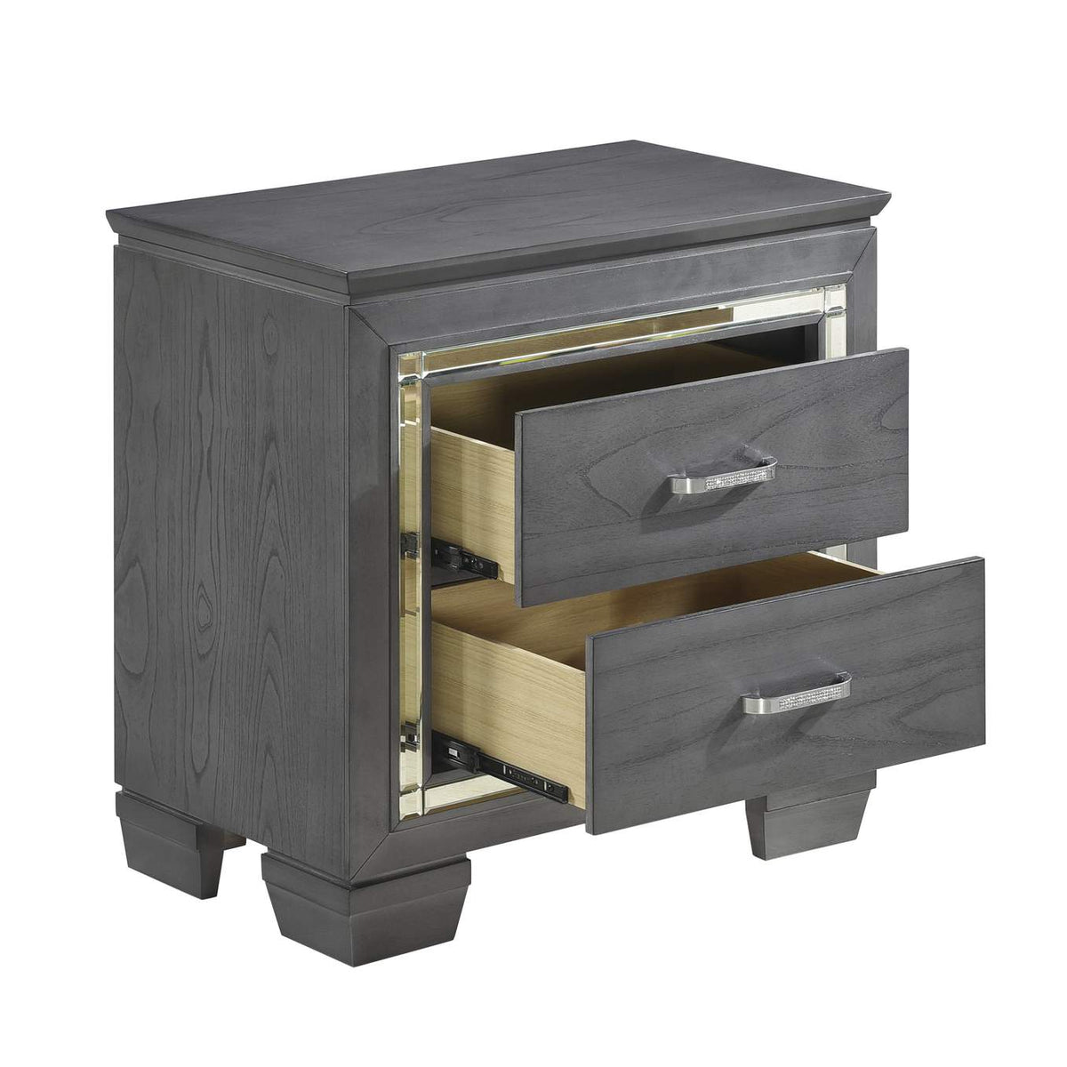 1916GY-4 Allura Night Stand, LED Lighting