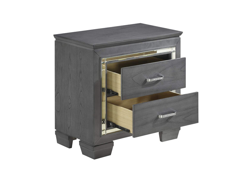 1916GY-4 Allura Night Stand, LED Lighting