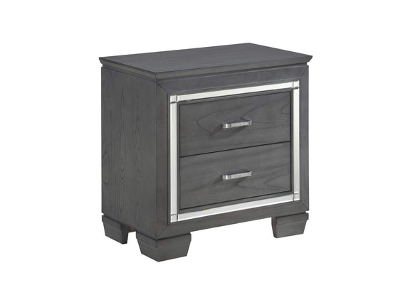1916GY-4 Allura Night Stand, LED Lighting