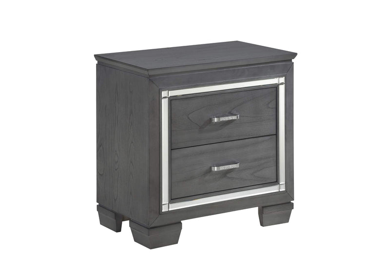 1916GY-4 Allura Night Stand, LED Lighting