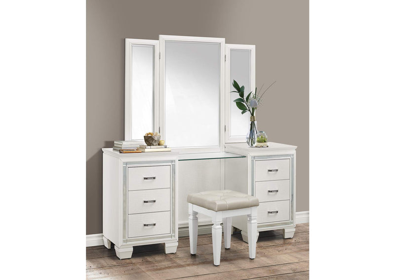1916W-14 Allura Dressing Table Stool