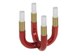 TOV-C18489 Kaonashi Burgundy Candelabra