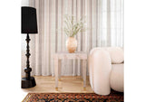 TOV-OC54192 Brandyss White Burl End Table