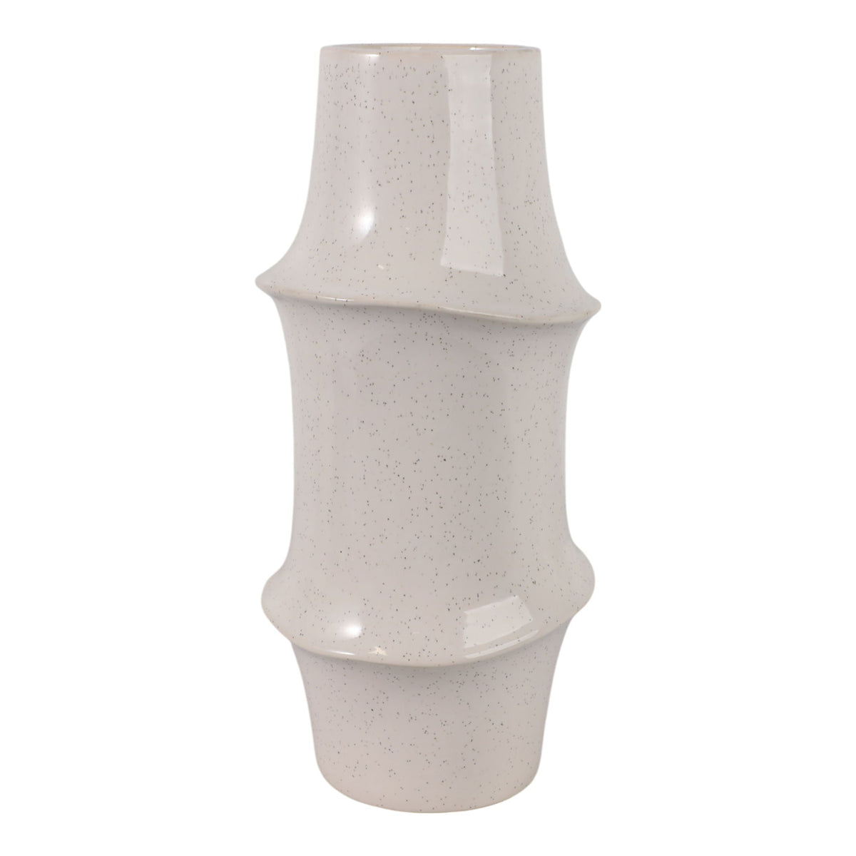 15" Eloy Vase - Cream