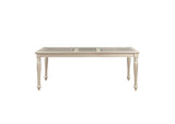1928-78NG Celandine Dining Table, Glass Insert