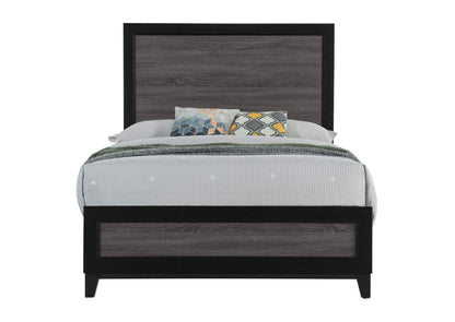 LISBON-GREY_BLACK-FB LISBON GREY AND BLACK FULL BED