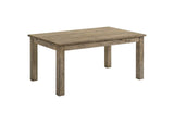 192921 Cardova 87-inch Solid Wood Extension Dining Table Vineyard Oak