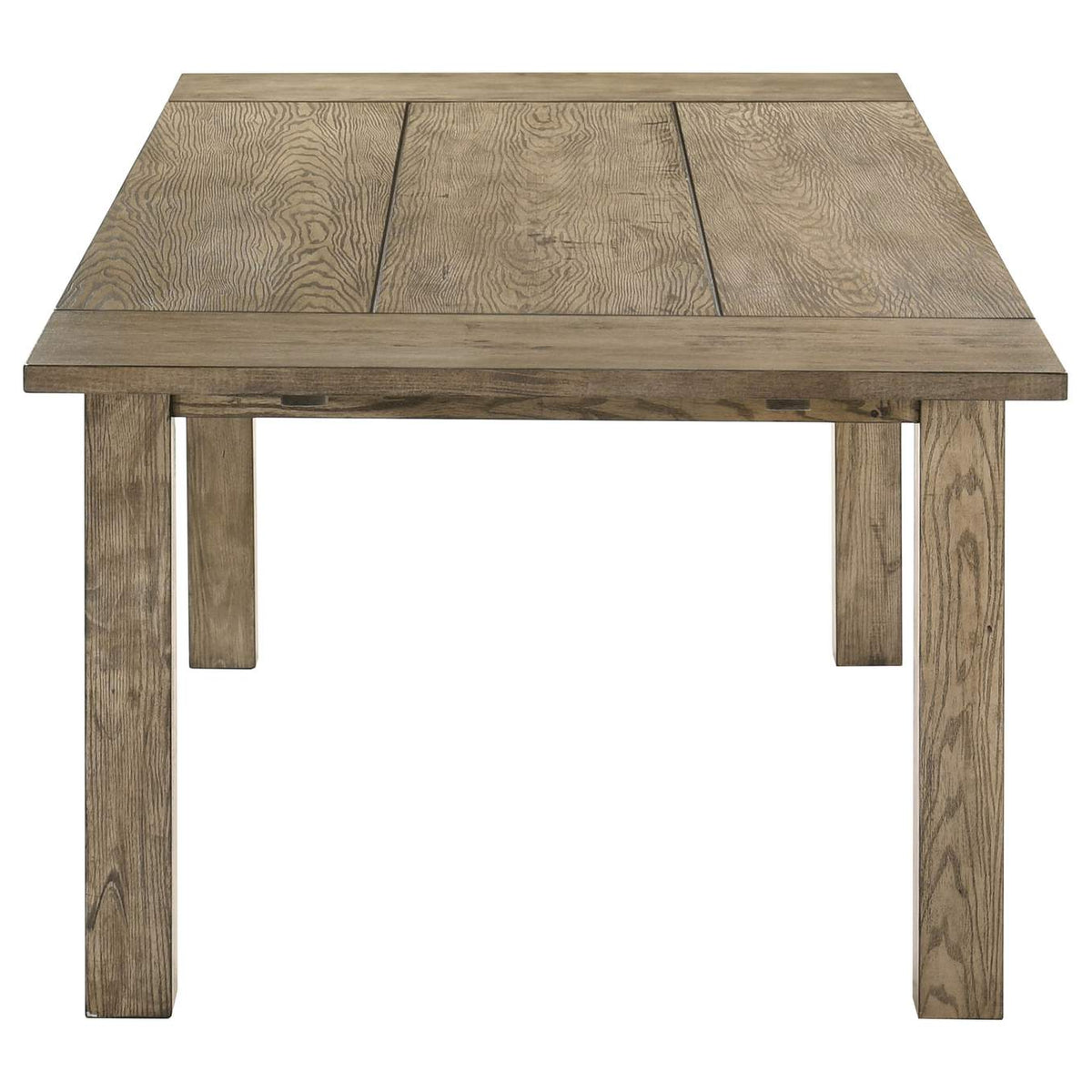 192921 Cardova 87-inch Solid Wood Extension Dining Table Vineyard Oak