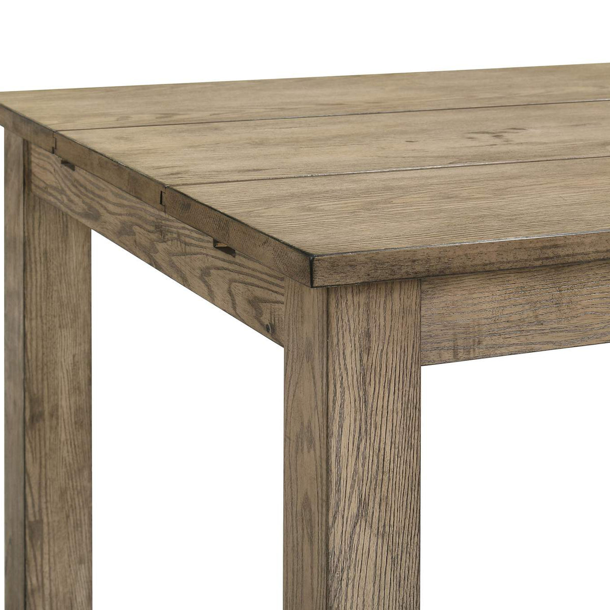 192921 Cardova 87-inch Solid Wood Extension Dining Table Vineyard Oak