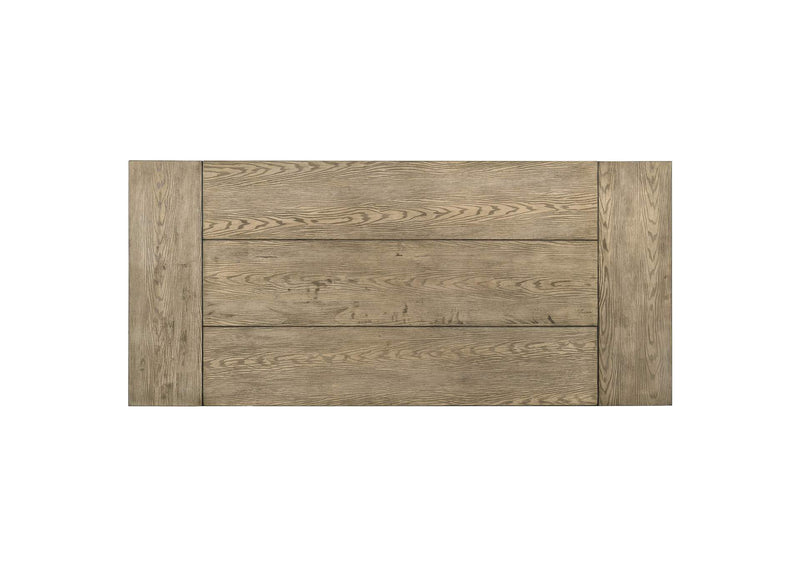 192921 Cardova 87-inch Solid Wood Extension Dining Table Vineyard Oak