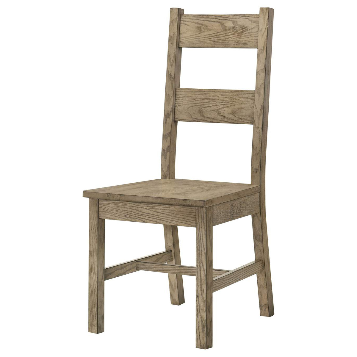 192922 Cardova Solid Wood Dining Side Chair Vineyard Oak (Set of 2)