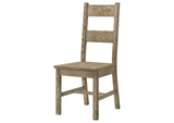 192922 Cardova Solid Wood Dining Side Chair Vineyard Oak (Set of 2)