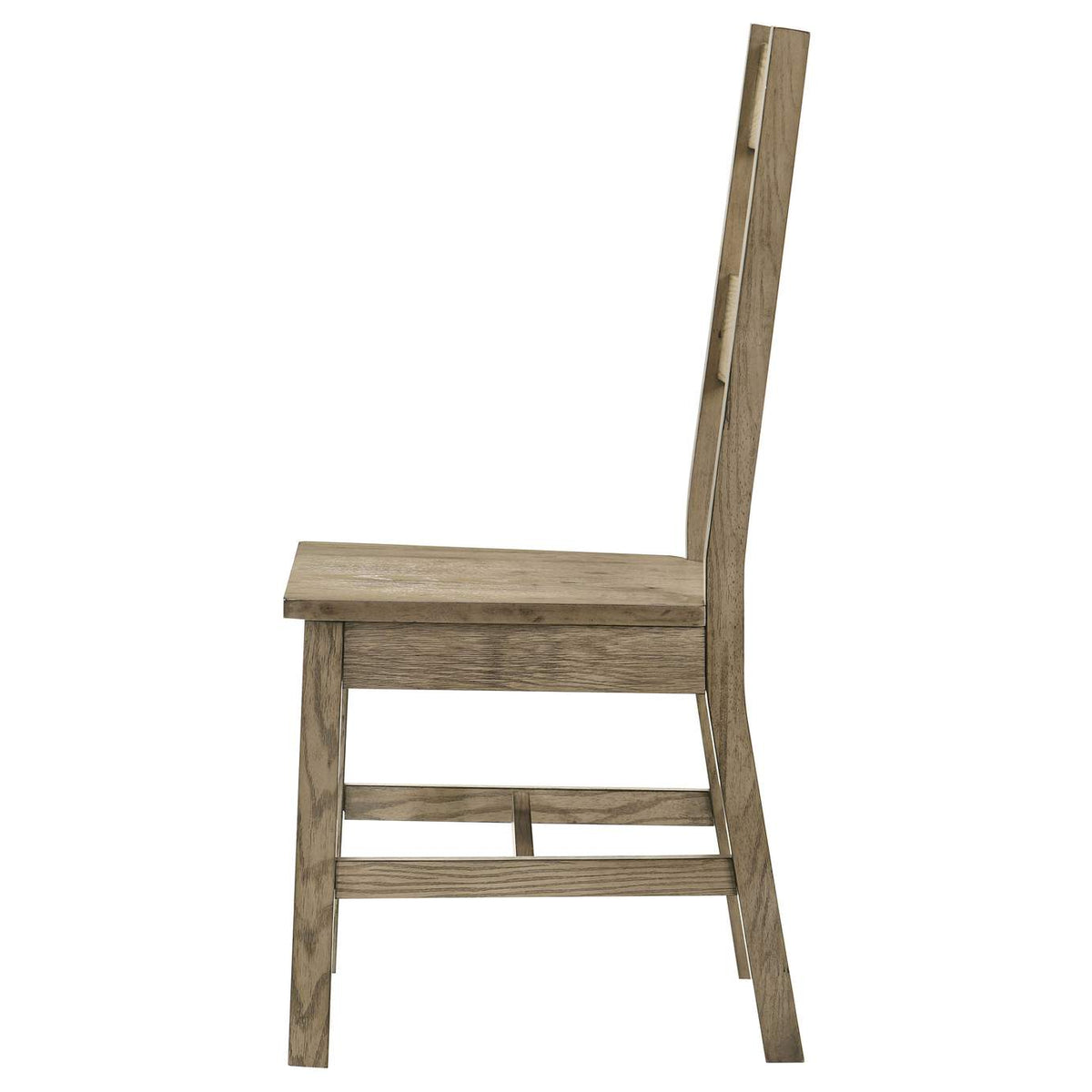 192922 Cardova Solid Wood Dining Side Chair Vineyard Oak (Set of 2)