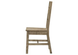 192922 Cardova Solid Wood Dining Side Chair Vineyard Oak (Set of 2)