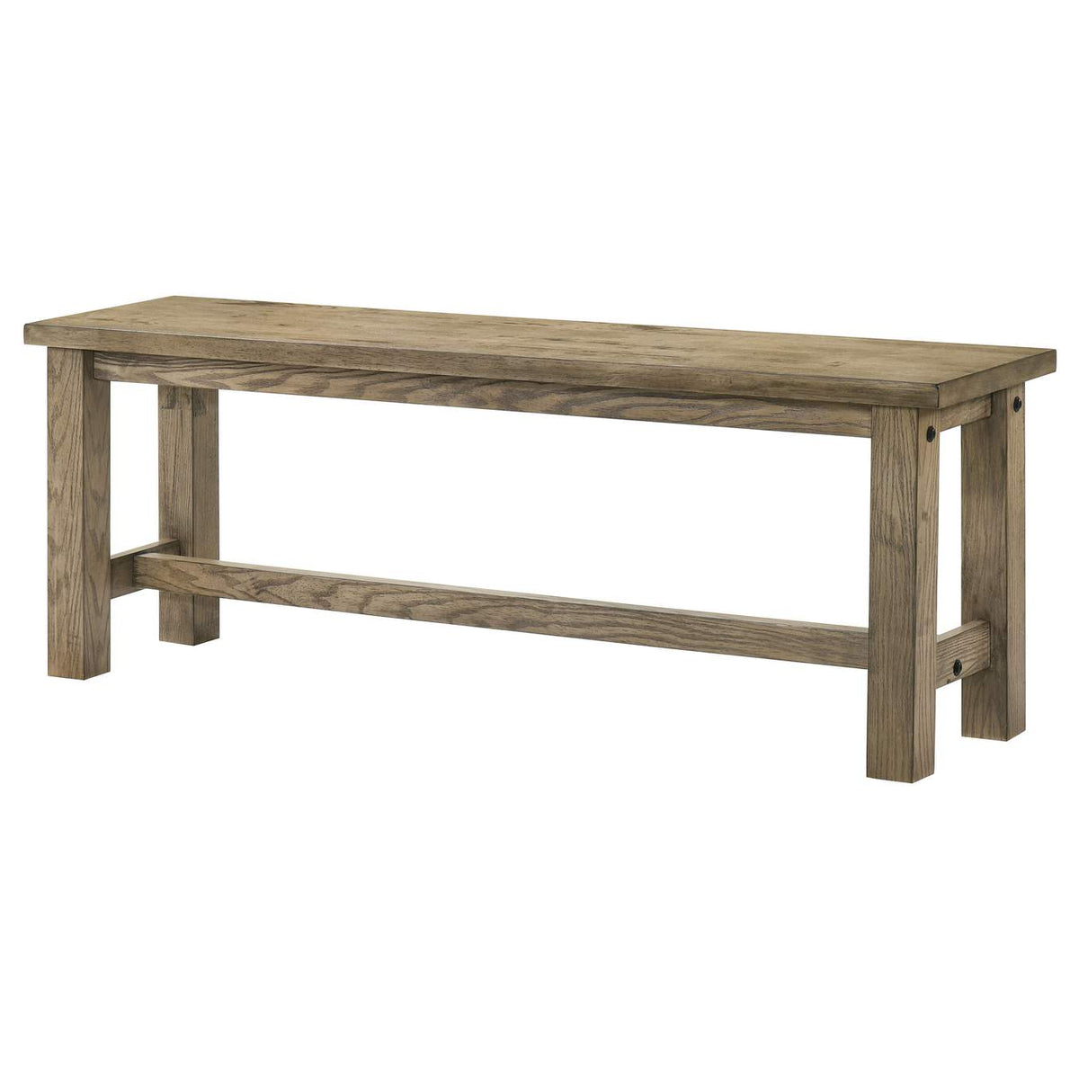 192923 Cardova 51-inch Solid Wood Dining Bench Vineyard Oak