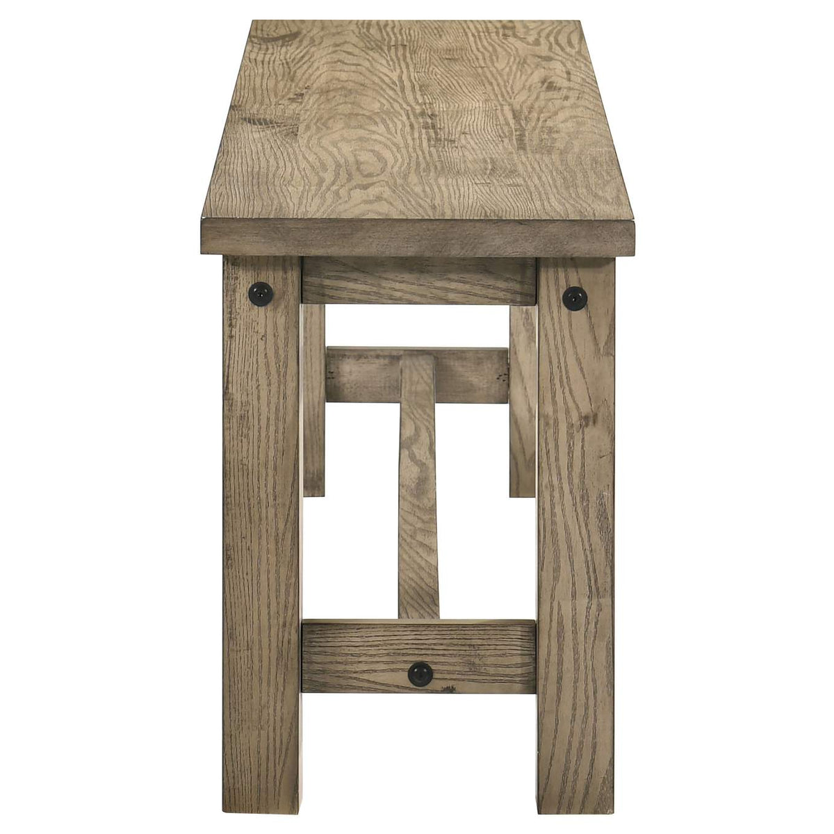 192923 Cardova 51-inch Solid Wood Dining Bench Vineyard Oak