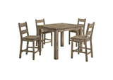 192928-S5 Cardova 5-piece Counter Height Dining Table Set Vineyard Oak