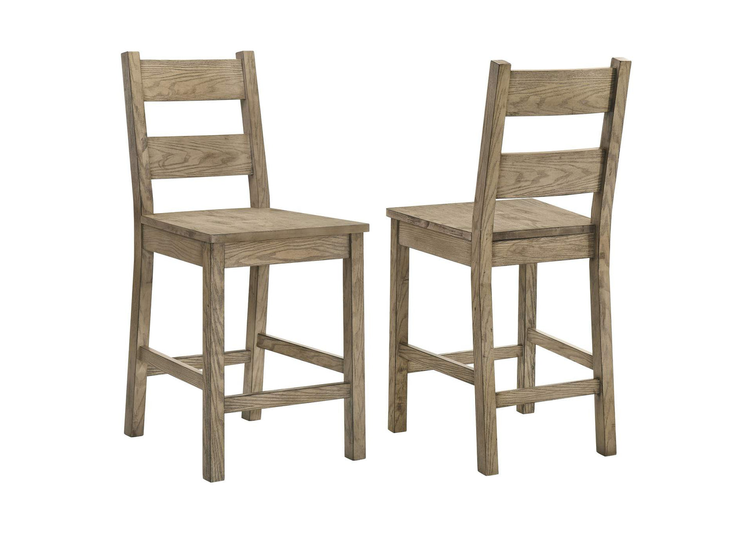 192929 Cardova Counter Height Dining Chair Vineyard Oak (Set of 2)
