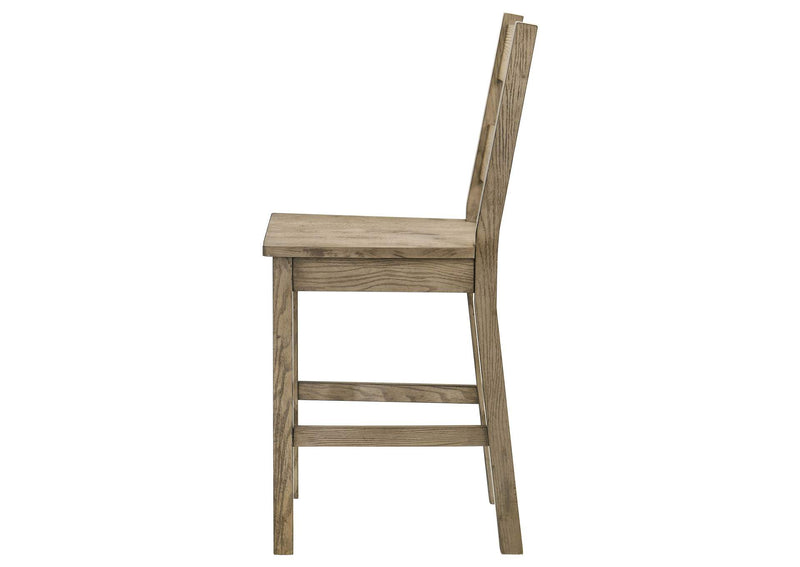 192929 Cardova Counter Height Dining Chair Vineyard Oak (Set of 2)