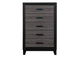LISBON-GREY_BLACK-CH LISBON GREY AND BLACK CHEST