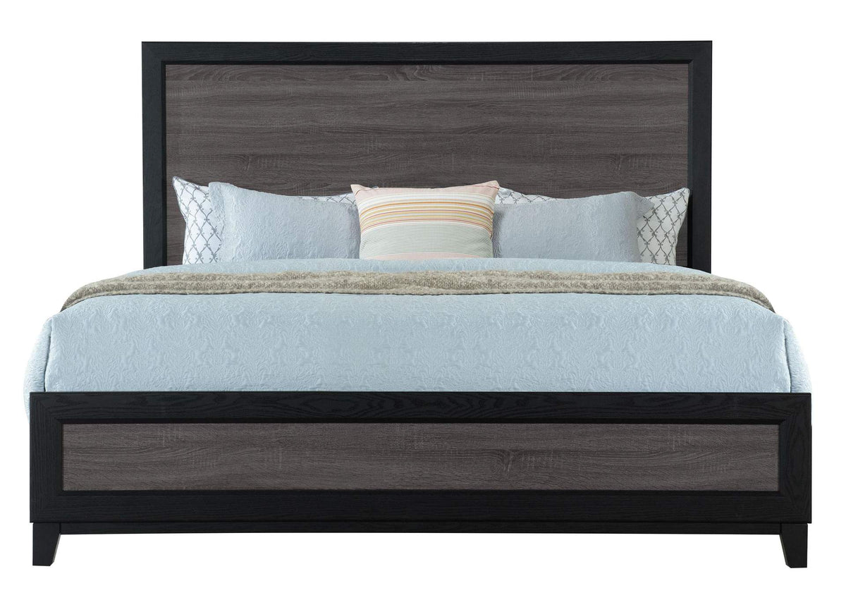 LISBON-GREY_BLACK-KB LISBON GREY AND BLACK KING BED