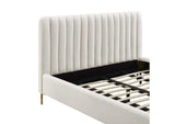 TOV-B6377 Angela Cream Queen Bed