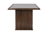 193591-S7 Sherwood 7-piece Rectangular Dining Table Set Brown
