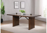193591 Sherwood 72-inch Rectangular Dining Table Brown