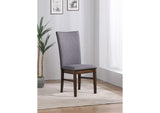 193592 Sherwood Upholstered Dining Side Chair Grey (Set of 2)