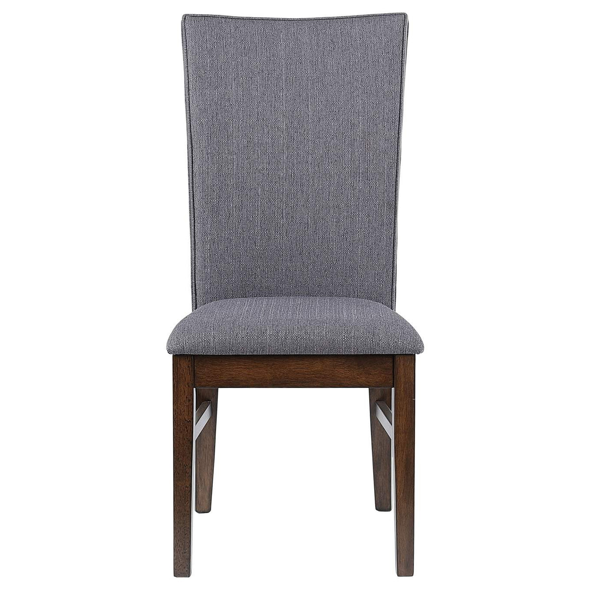 193592 Sherwood Upholstered Dining Side Chair Grey (Set of 2)
