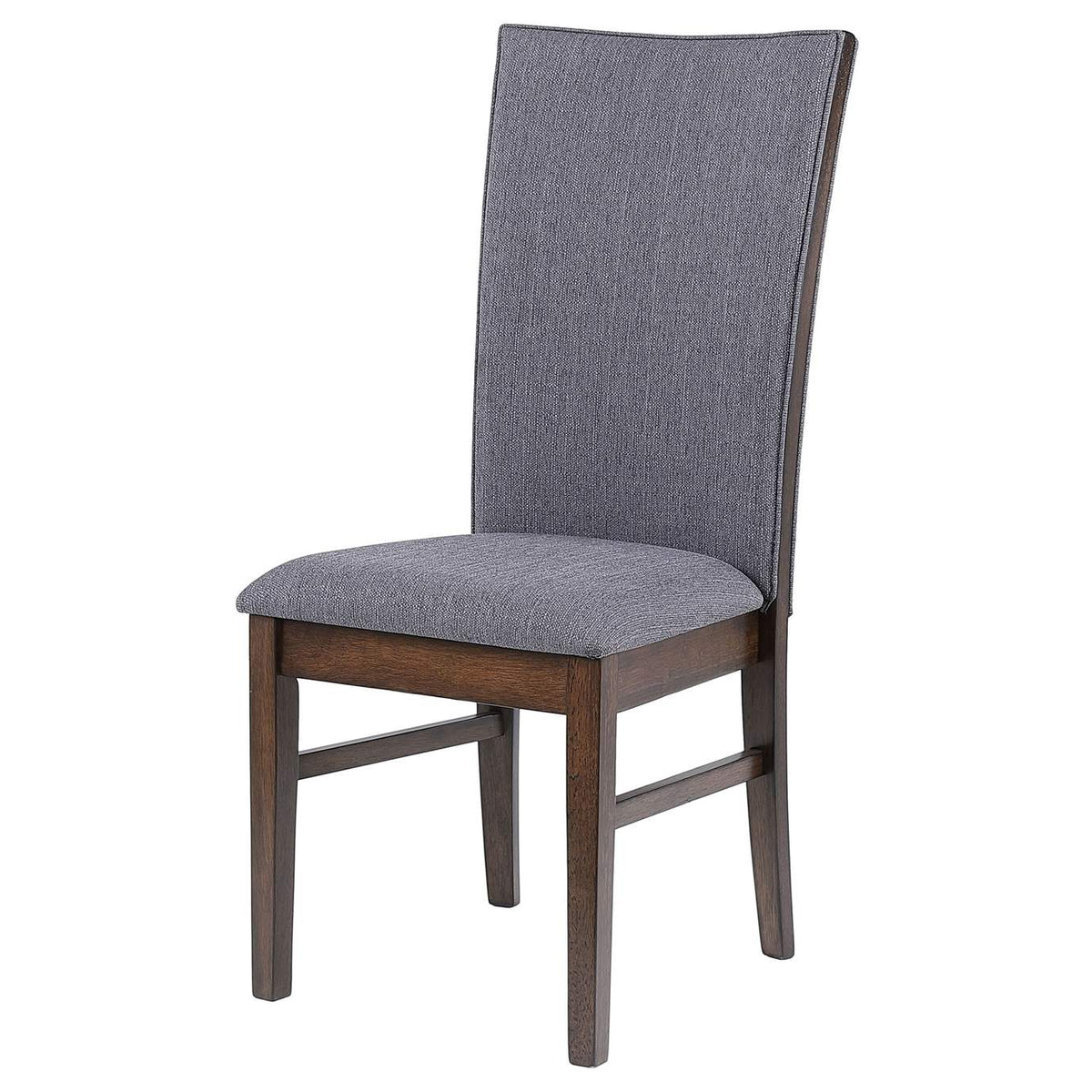 193592 Sherwood Upholstered Dining Side Chair Grey (Set of 2)