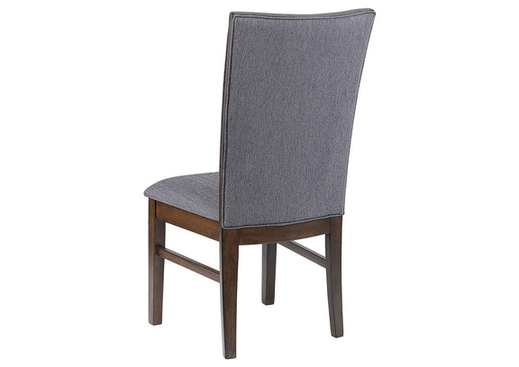 193592 Sherwood Upholstered Dining Side Chair Grey (Set of 2)