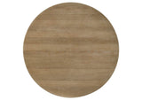 193610 Adina 53-inch Round Wood Dining Table Distressed Light Brown