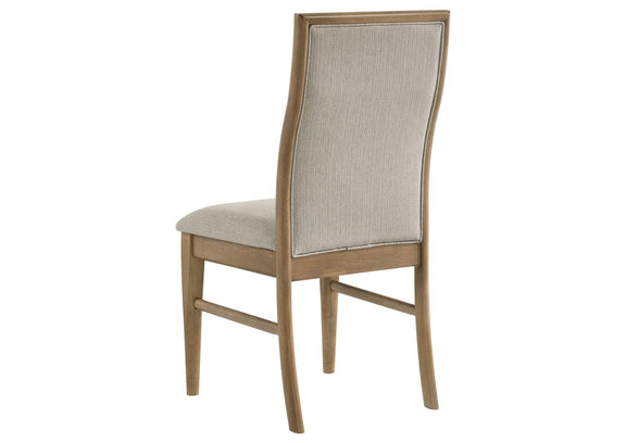193611-S7 Adina 7-piece Extension Dining Set Distressed Light Brown