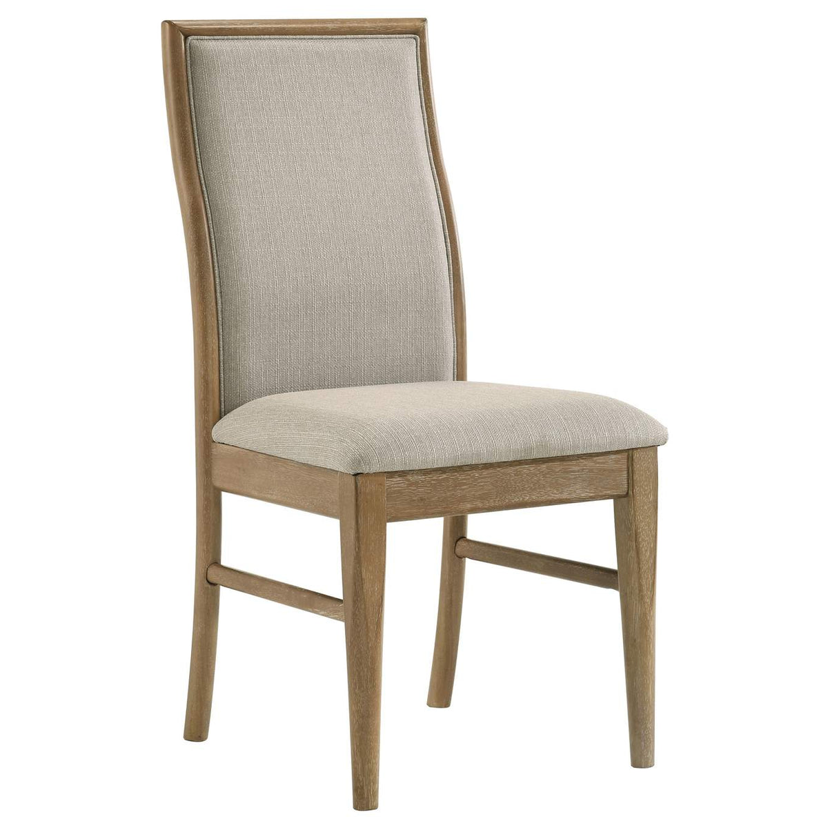 193611-S9 Adina 9-piece Extension Dining Set Distressed Light Brown