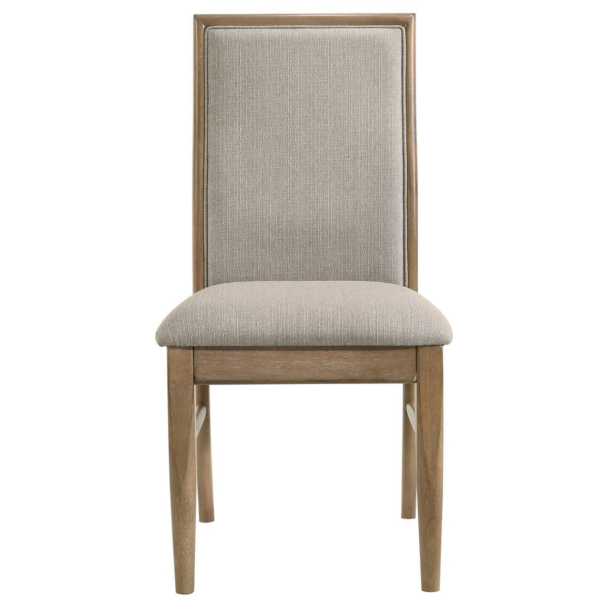 193611-S9 Adina 9-piece Extension Dining Set Distressed Light Brown