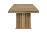 193611 Adina 89-inch Extension Dining Table Distressed Light Brown