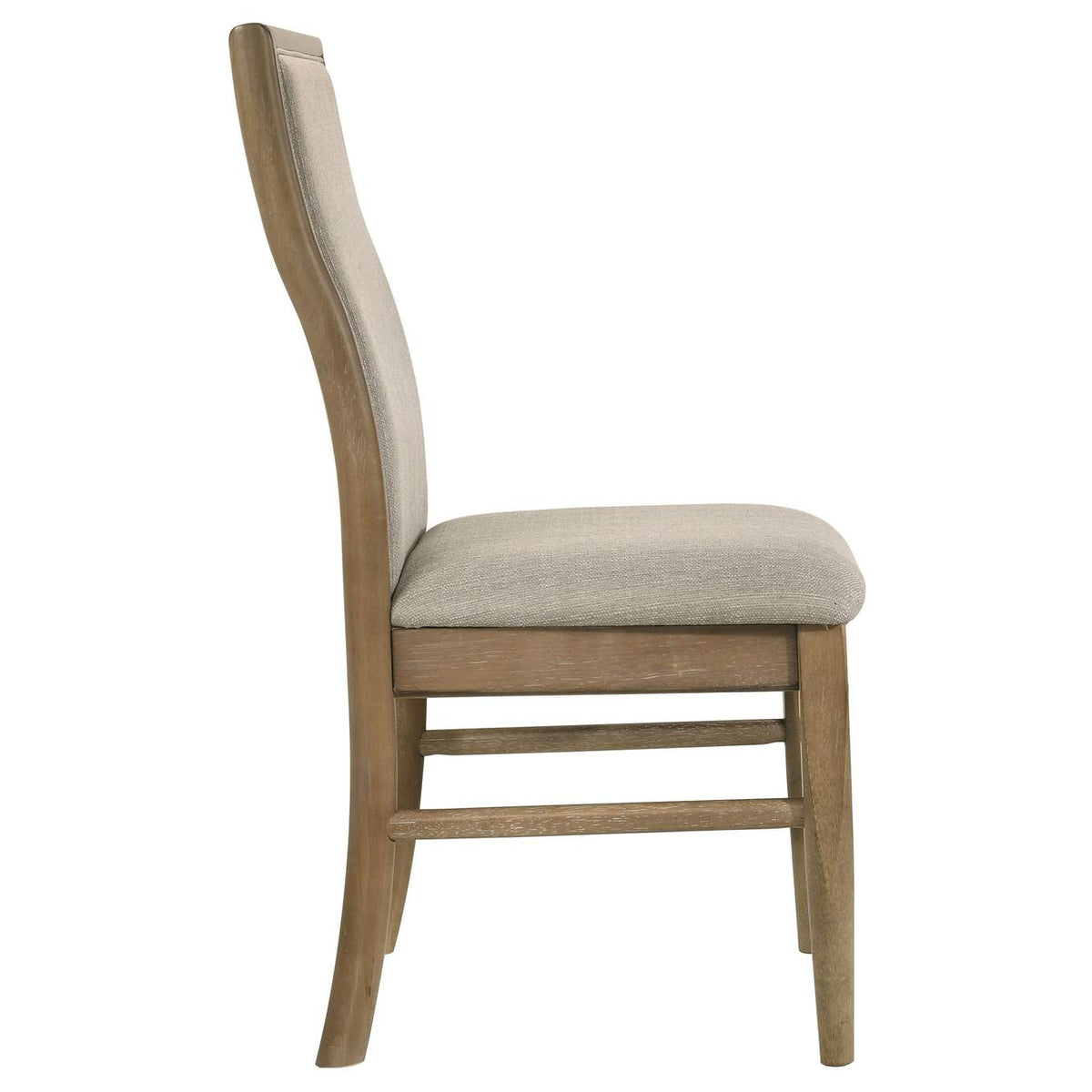 193612 Adina Upholstered Dining Side Chair Barley (Set of 2)