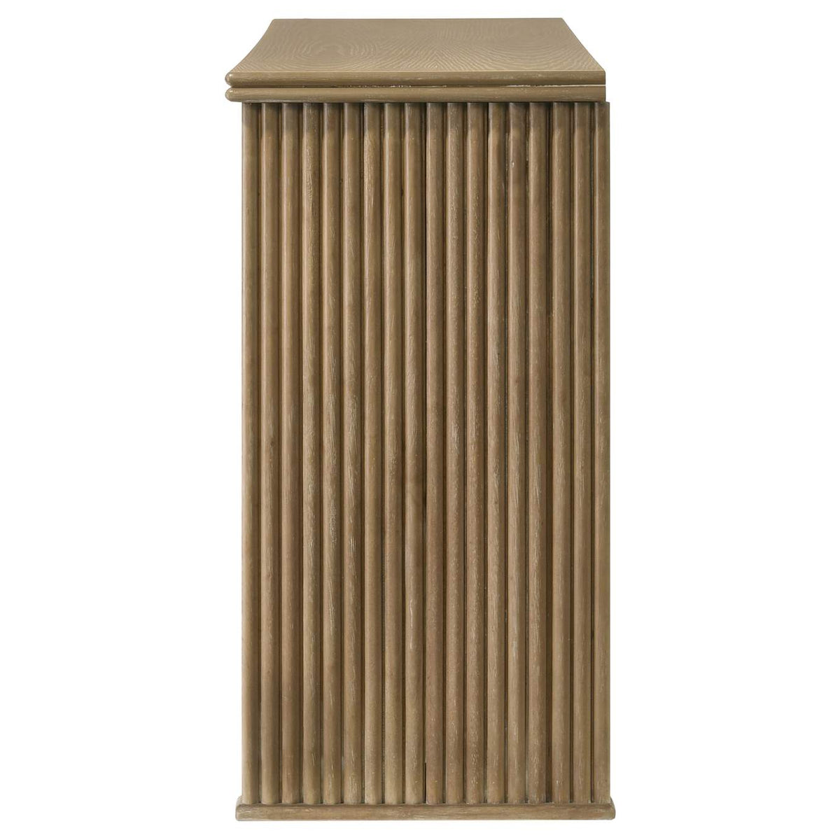 193615 Adina 3-door 59-inch Sideboard Server Distressed Light Brown