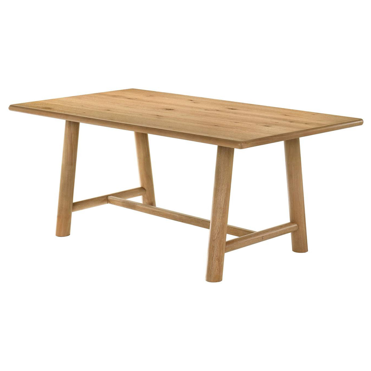 193651 Duncan 71-inch Rectangular Wood Dining Room Table Washed Oak
